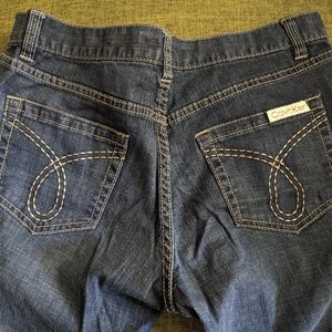 Calvin Klein straight leg jeans